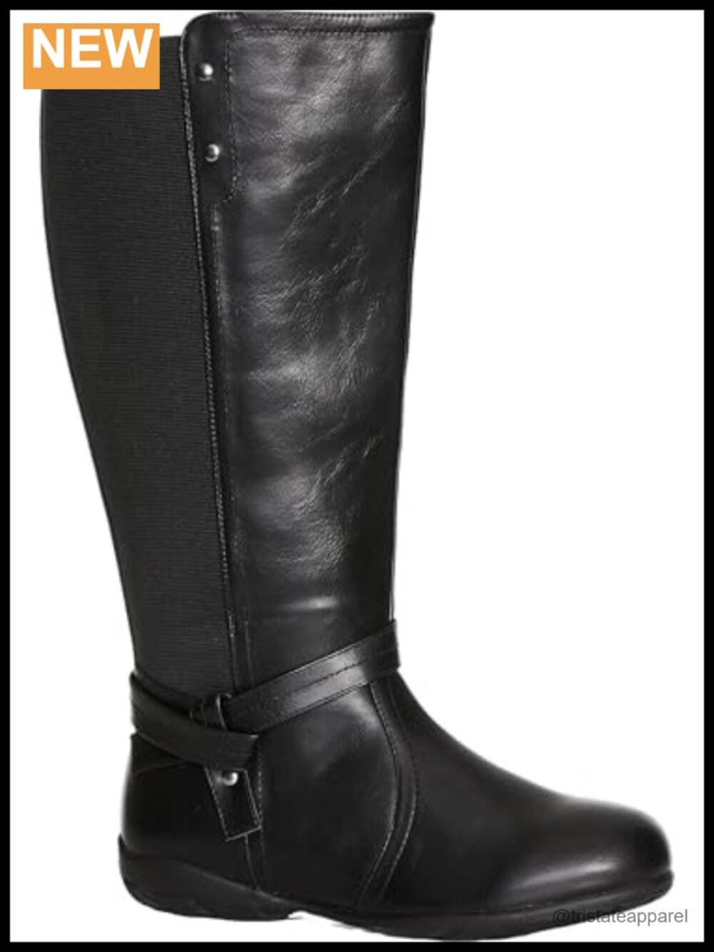 AVENUE Women's Cloudwalkers Plus Size Vera Tall Boot Fashion